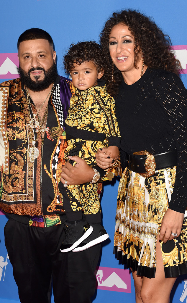 DJ Khaled, Nicole Tuck, Asahd Khaled, 2018 MTV Video Music Awards